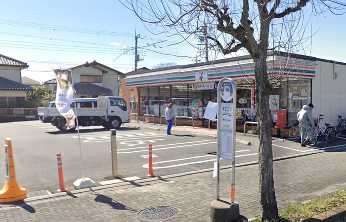 セブン-イレブン 久喜栗原２丁目店(コンビニ)まで170m 仮)ガレージハウス久喜青毛
