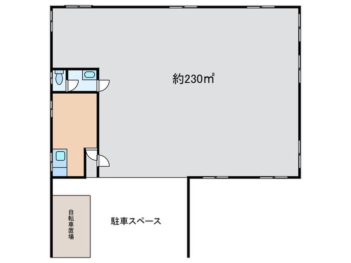 間取り図 新堀2丁目倉庫