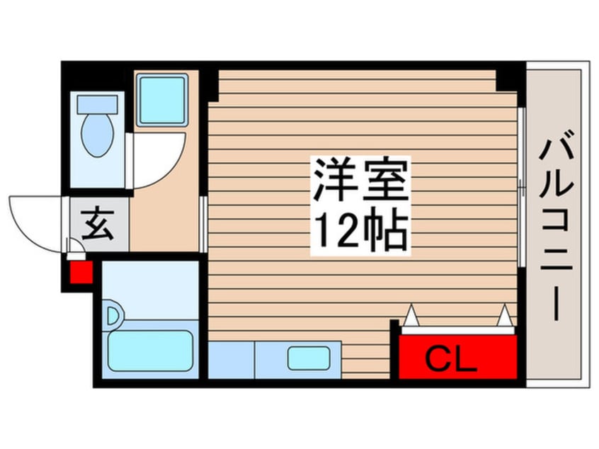 間取図 スマイルハイツ栗原