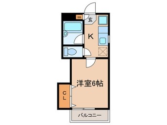 間取図 アウルネストＢ