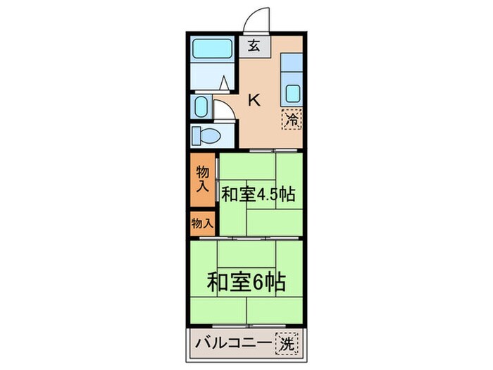 間取り図 シャンボール川崎(902)