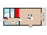 アルトピエドラ２番館 1Kの間取り