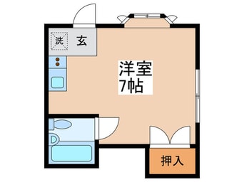 間取図 千葉コ－ポ
