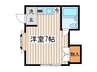 千葉コ－ポ 1Rの間取り