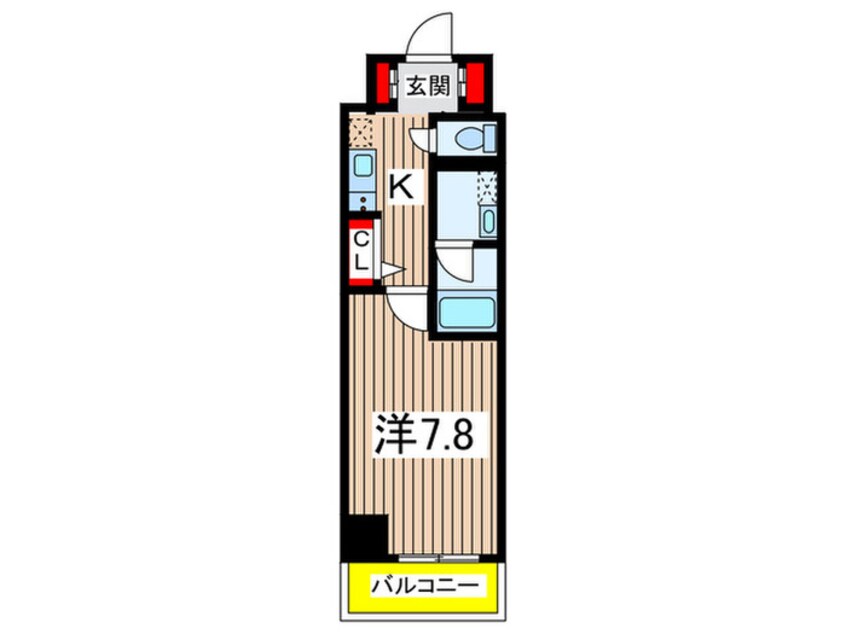 間取図 コンフォリア森下WEST