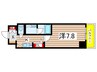 コンフォリア森下WEST 1Kの間取り