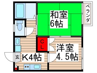 間取図 ハミングＳＲⅡ