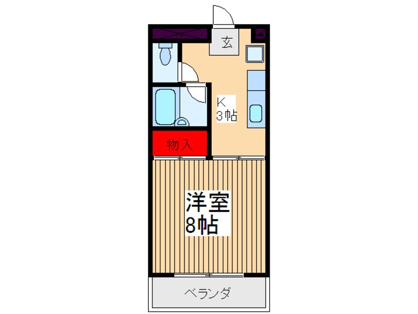 間取図 ソレイユ
