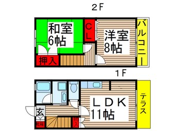 間取図 サンステ－ジ斉藤Ⅲ