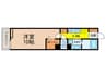 パティオ池袋 1Kの間取り