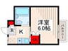 コーポワタナベ 1Kの間取り