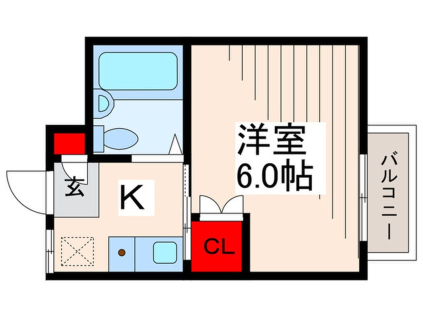 間取図 コーポワタナベ