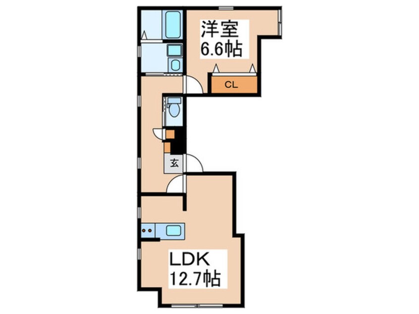 間取図 ASAKUSA ONE