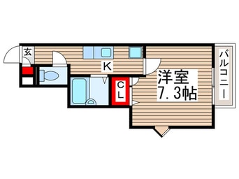 間取図 万精ハイツ