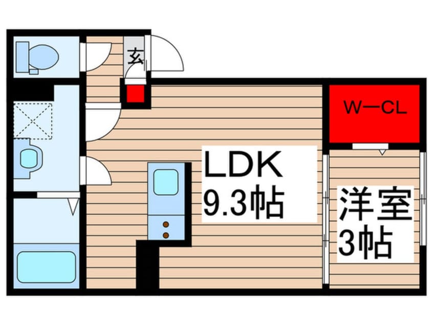 間取図 KEIAI RESIDENCE北小金