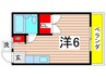 フロムファ－ストⅡ 1Rの間取り