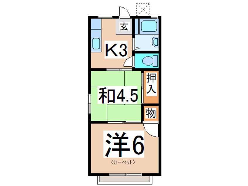 間取図 プティ・メゾン