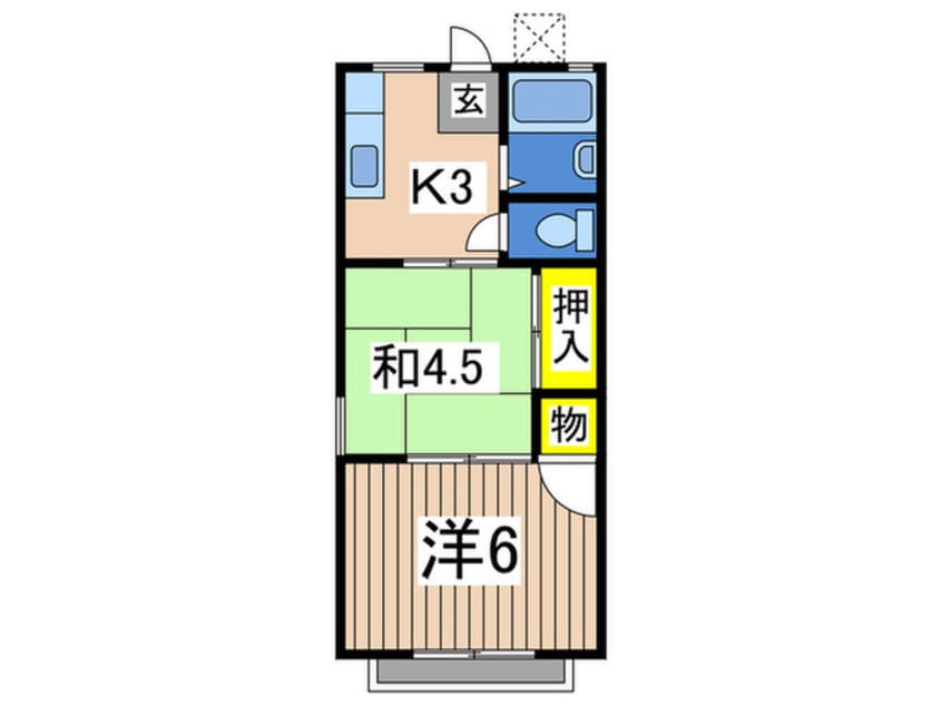 間取図 プティ・メゾン