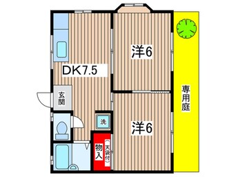 間取図 飯塚コーポ