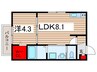 ＳＵＮ　ＨＯＲＩＺＯＮ　Ⅱ 1LDKの間取り