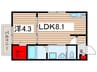 ＳＵＮ　ＨＯＲＩＺＯＮ　Ⅱ 1LDKの間取り