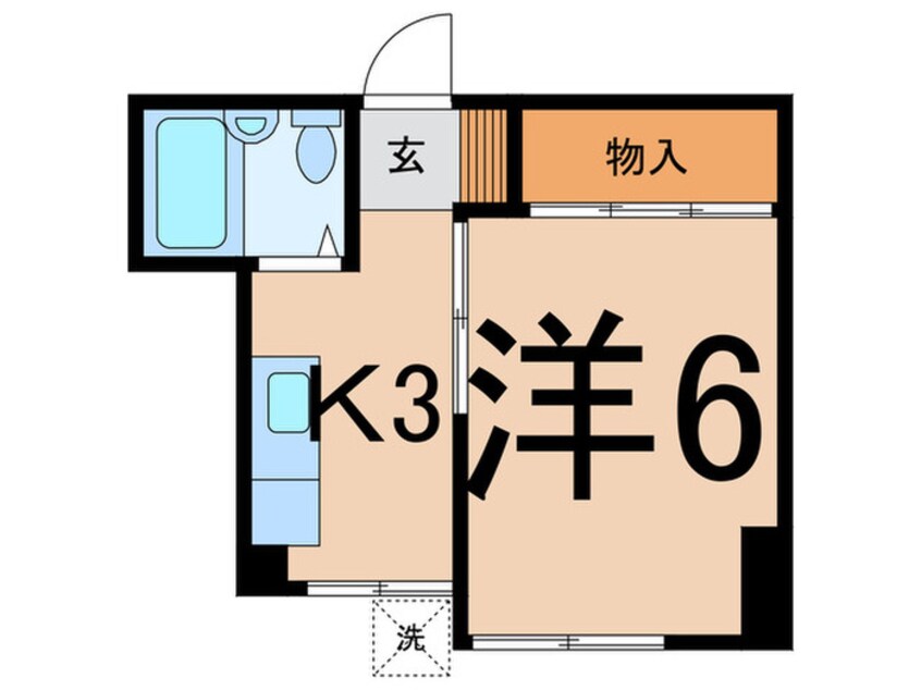 間取図 角田コーポ