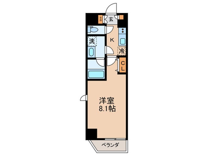 間取り図 ティモーネプレミアム蒲田