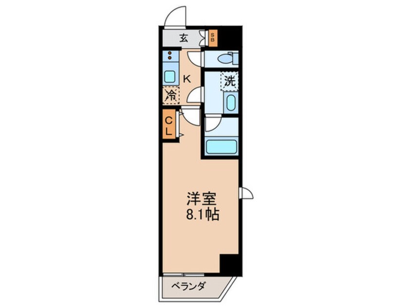 間取図 ティモーネプレミアム蒲田