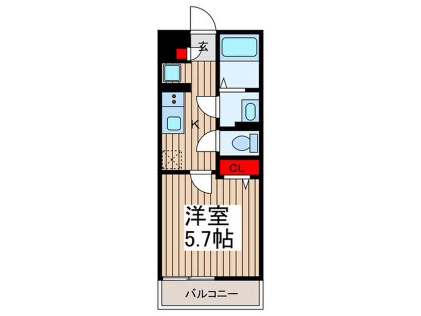 間取図 Veris上広谷