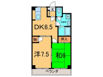 間取図 エスポワ－ル野川