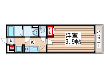 間取図 リブリ・ソレイユ南流山