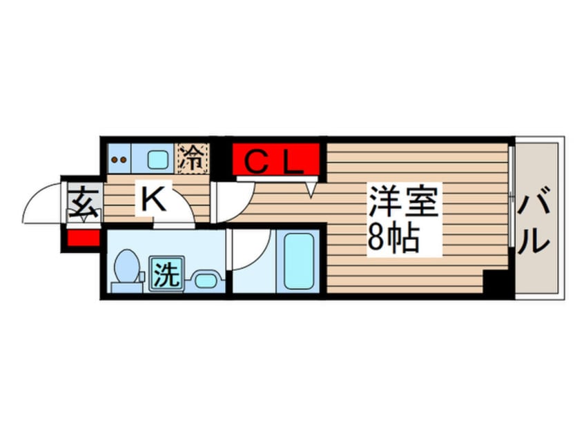 間取図 マーロ千住クレストタップ
