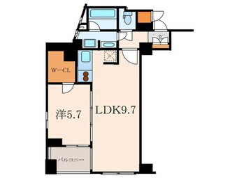 間取図 セントラルクリブ六本木Ⅲ