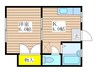ＡＮＮＥＸ１ 1Kの間取り