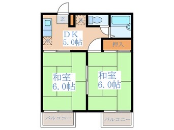 間取図 グランデュールポンム