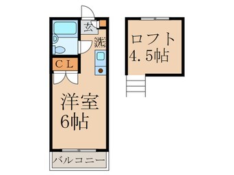 間取図 ジュネスひばり