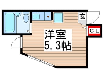 間取図 H＆Aコーポ平井