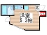 H＆Aコーポ平井 1Rの間取り