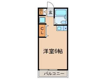 間取図 アルス東府中