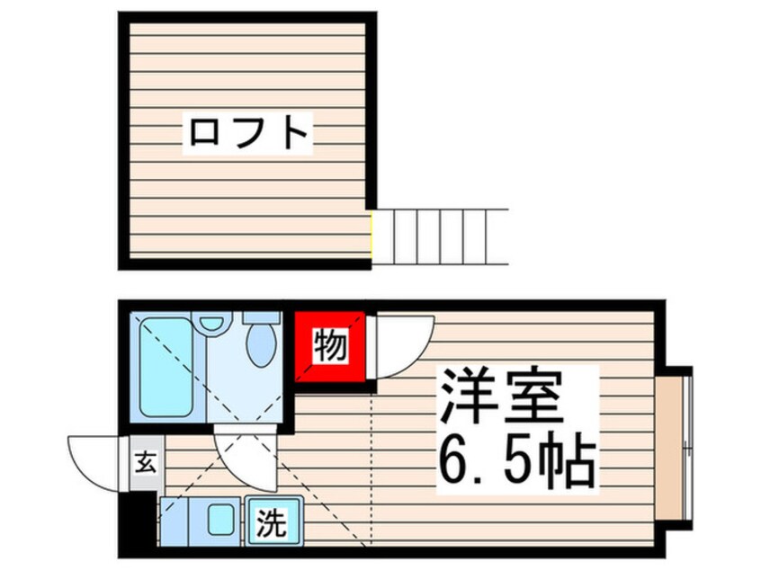 間取図 パロ桜台Ａ号棟