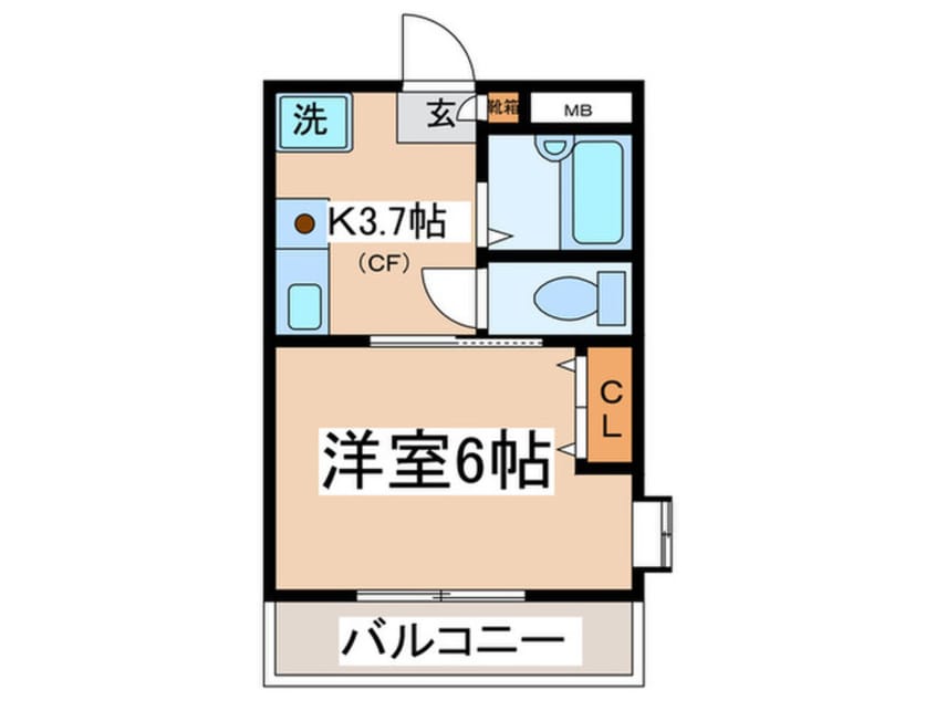 間取図 シャトル９９