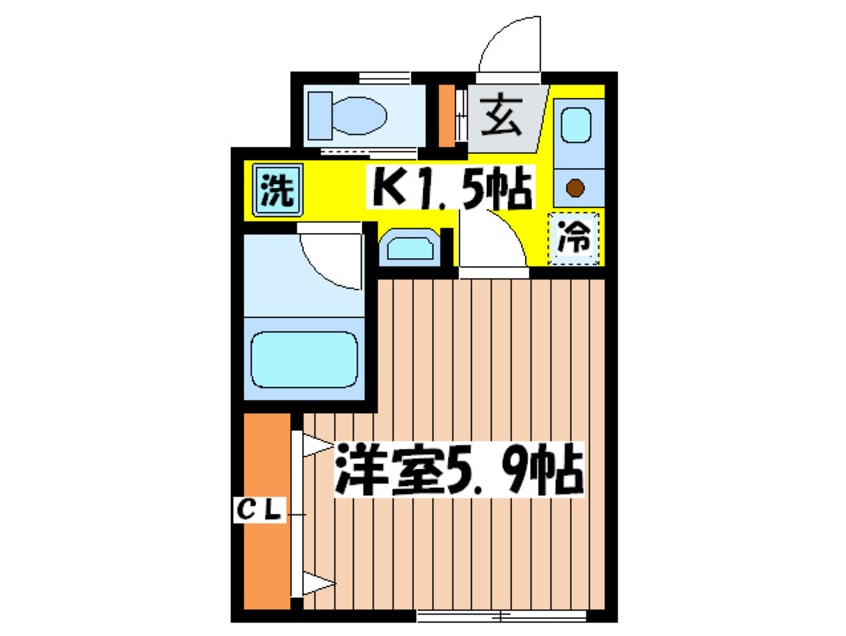 間取図 プランド－ル峰