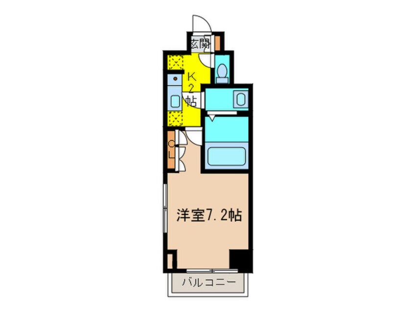 間取図 ﾚｼﾞﾃﾞｨｱ日本橋馬喰町Ⅱ