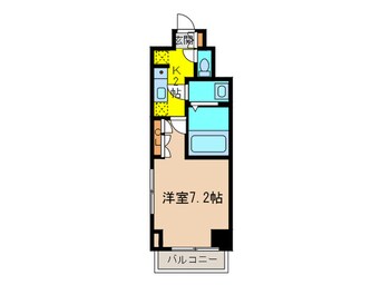 間取図 ﾚｼﾞﾃﾞｨｱ日本橋馬喰町Ⅱ