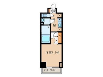 間取図 ﾚｼﾞﾃﾞｨｱ日本橋馬喰町Ⅱ