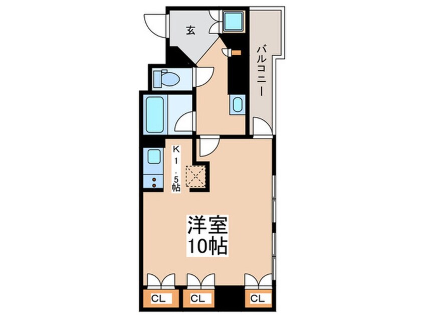 間取図 ル－ブル明大前