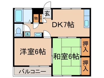 間取図 戸ケ崎コーポ