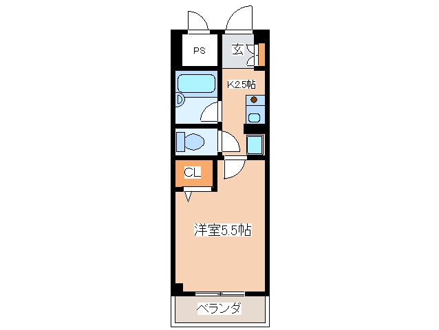 間取り図 ジュネス厚木