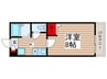 レスポワール幕張 1Kの間取り
