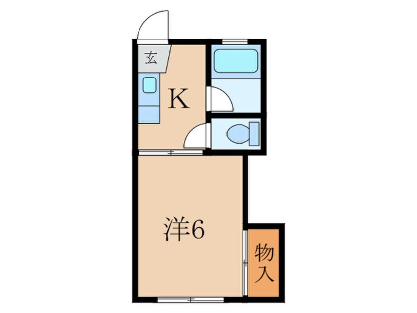 間取図 ハイムモトヤマ